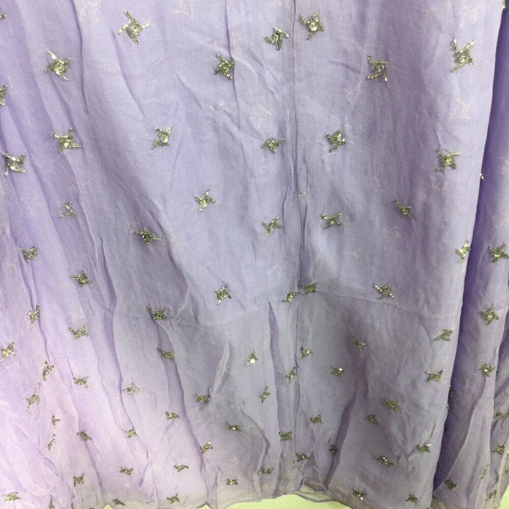 Scala Womens Beeta Grover Silk Sequin Beaded Maxi… - image 4